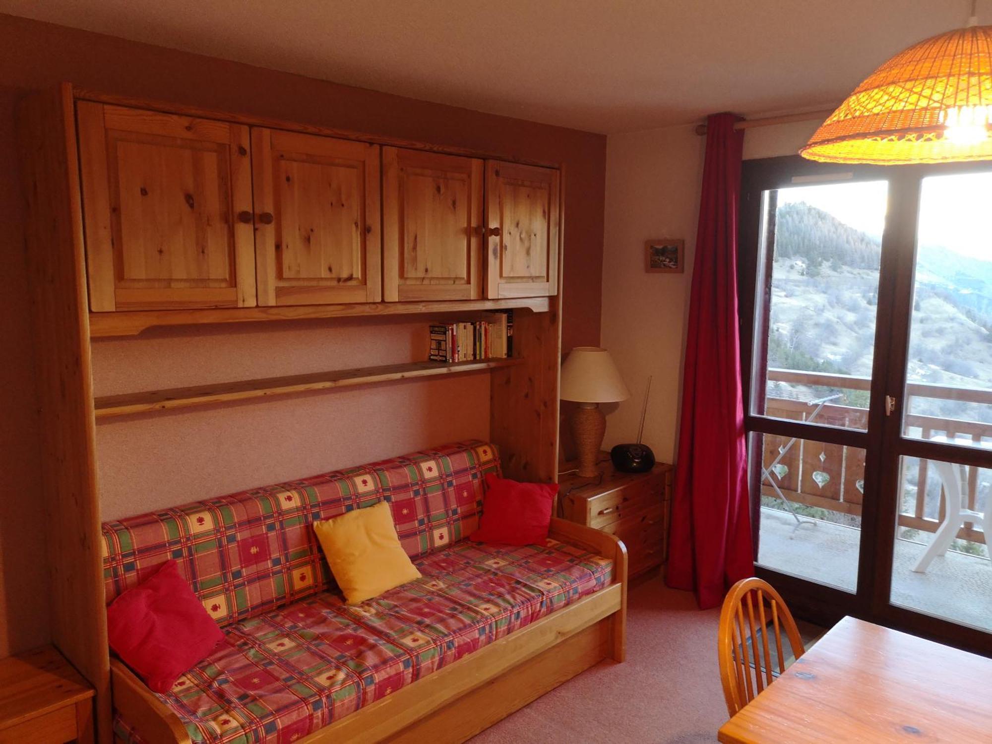 Studio Coin Montagne A Auris En Oisans Avec Vue Magnifique 外观 照片