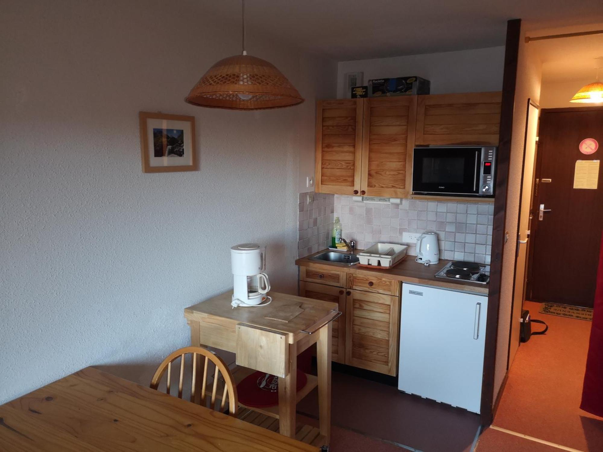 Studio Coin Montagne A Auris En Oisans Avec Vue Magnifique 外观 照片